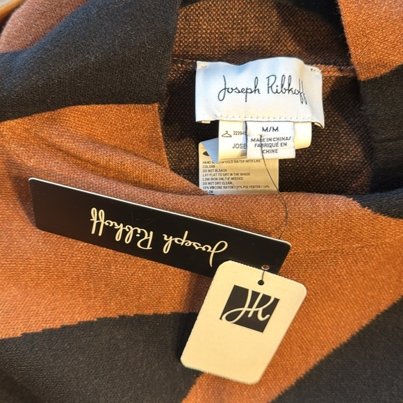 NWT Beautiful Joseph Ribkoff Brown and Black Sweater Set Retail Over $400/set!!! - Picture 10 of 12